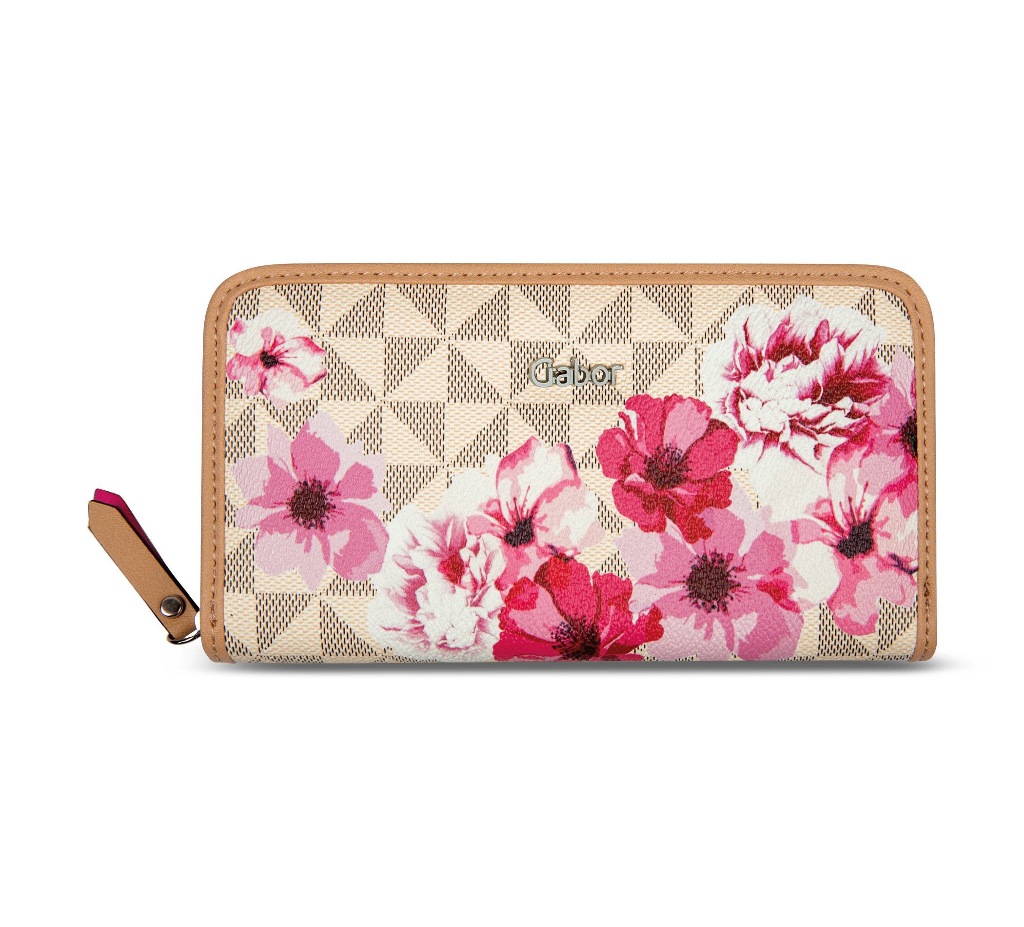 Gabor-bags Barina Flower - Portemonnaie beige/taupemulticolor