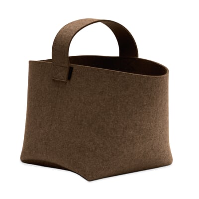 Kaminholztasche Eldstad, Braun, meliert