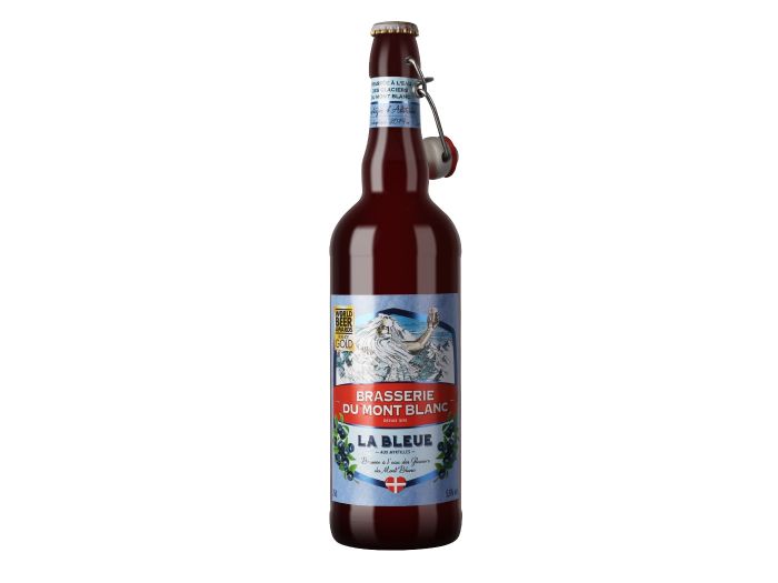 Brasserie du Mont Blanc - 75 CL La bleue du Mont Blanc