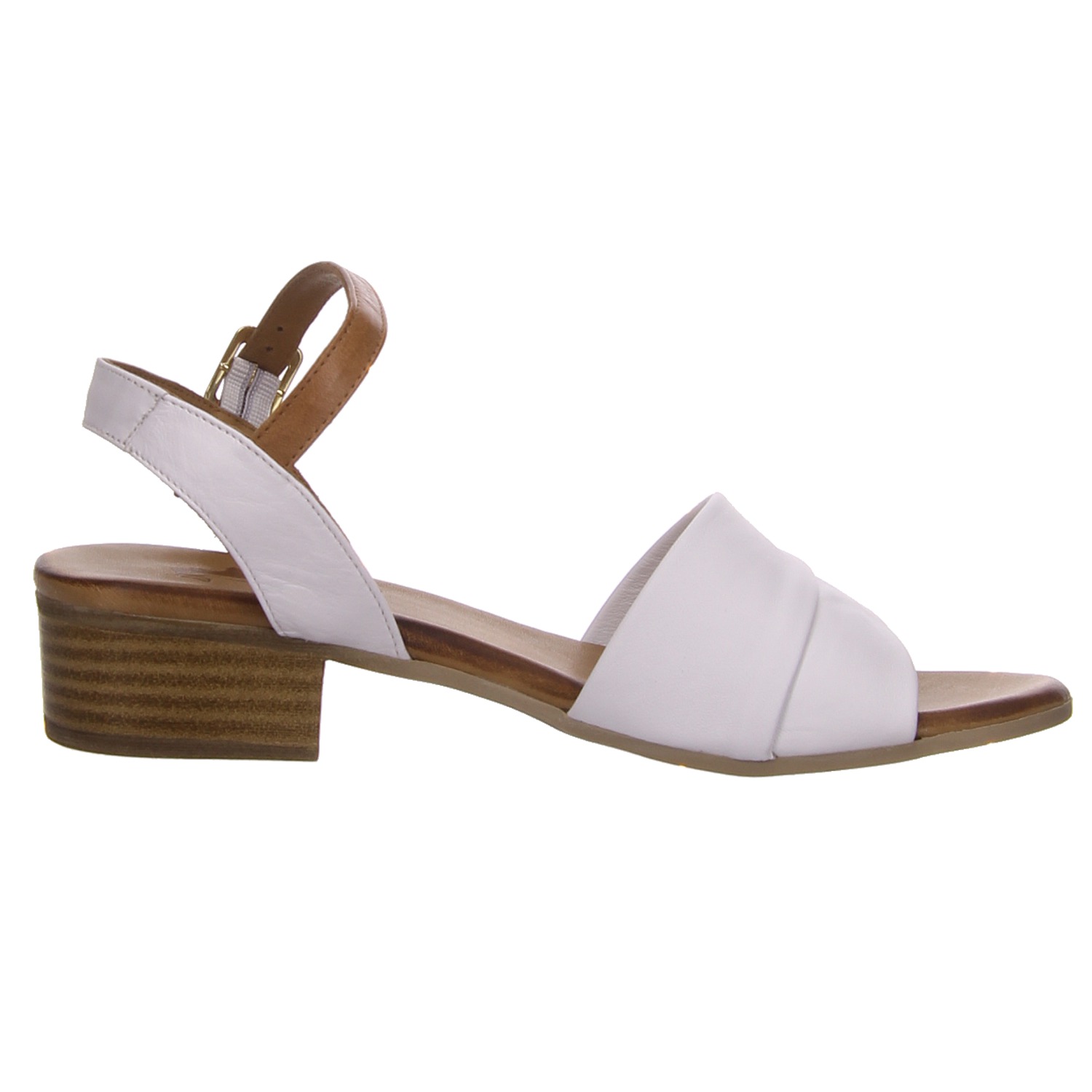 2 Go Damensandalette weiß weiss/weiss kombi