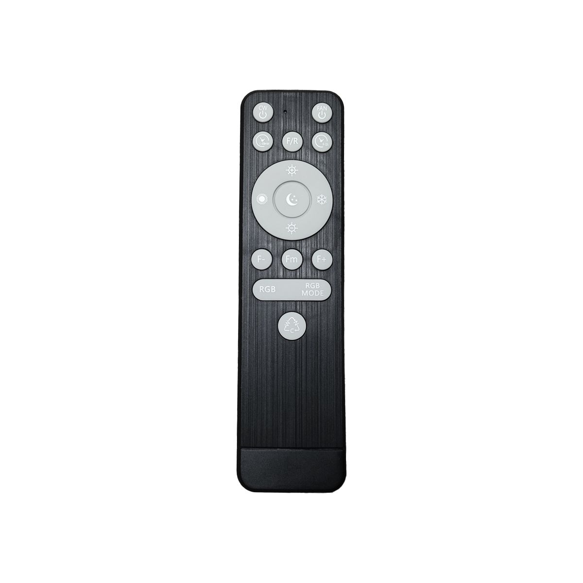Plafondventilator wit 48.5cm incl. LED dimbaar RGB met afstandsbediening - Clemo