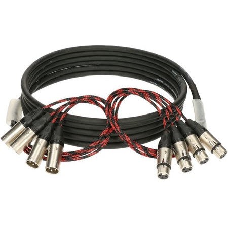 Klotz SCD04XX03 loom cable multikabel 4x XLR 3p female naar 4x XLR 3p male 3 meter
