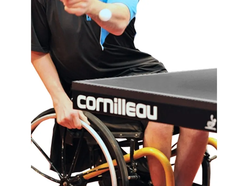 Cornilleau 740 indendørs ITTF-konkurrencebordtennisbord - grå