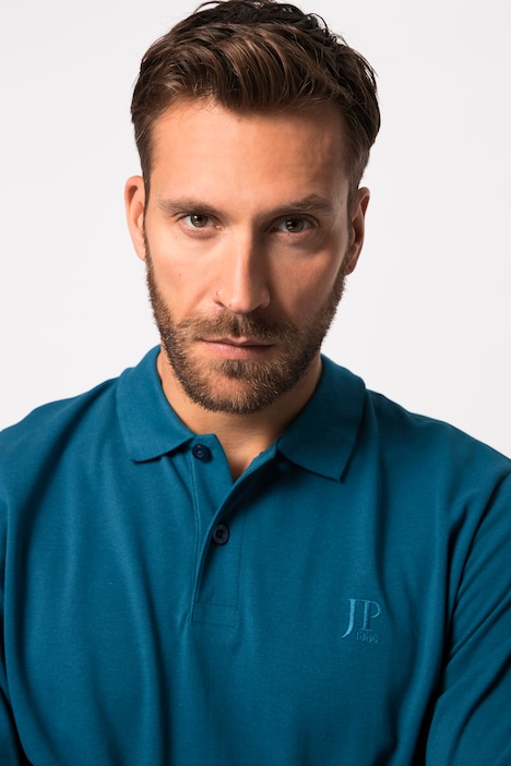 JP 1880 Poloshirt, Basic, Bauchfit, Langarm, Piqué, XXL bis 8 XL
