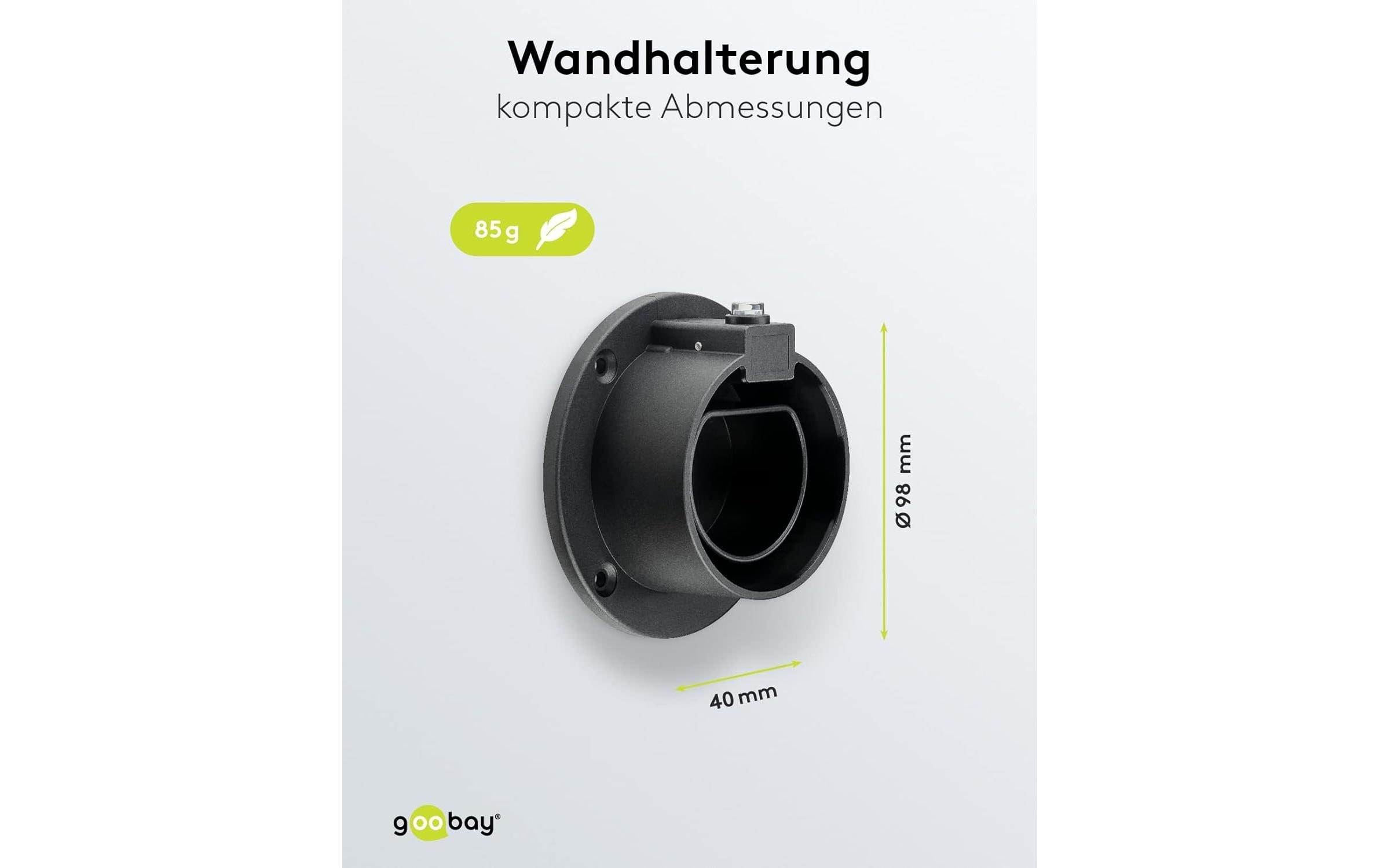 Wandhalterung für Ladekabel Typ-2Kabel-Wandhalterung für Typ-2 Elektrofahrzeug-Ladekabel