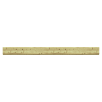 Blokhutprofiel grenenhout geschaafd ca. 2,8 x 14,5 cm, lengte ca. 180 cm