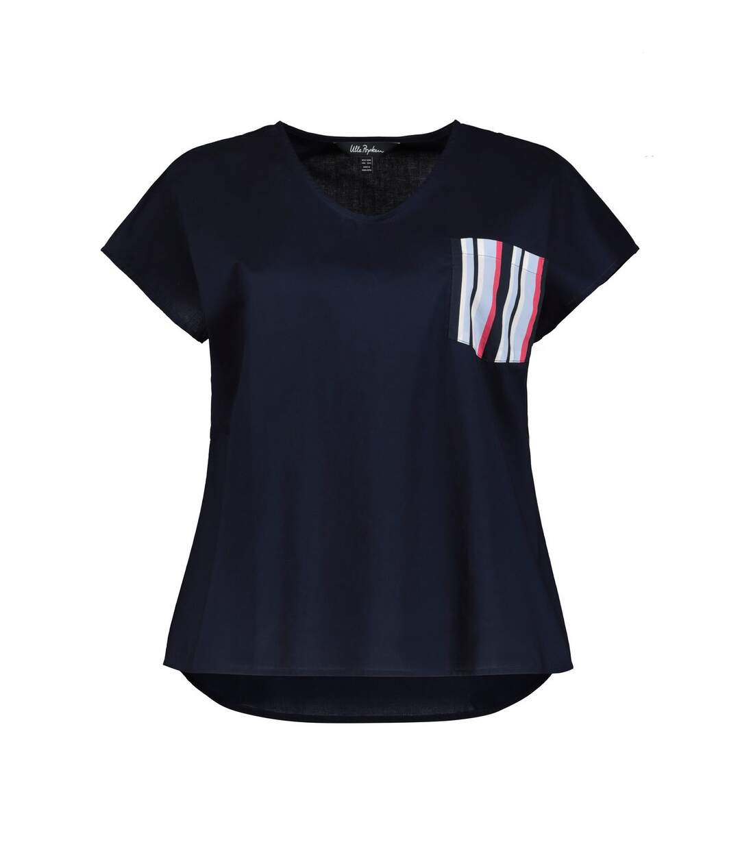 ULLA POPKEN Chemisier bleu foncé
