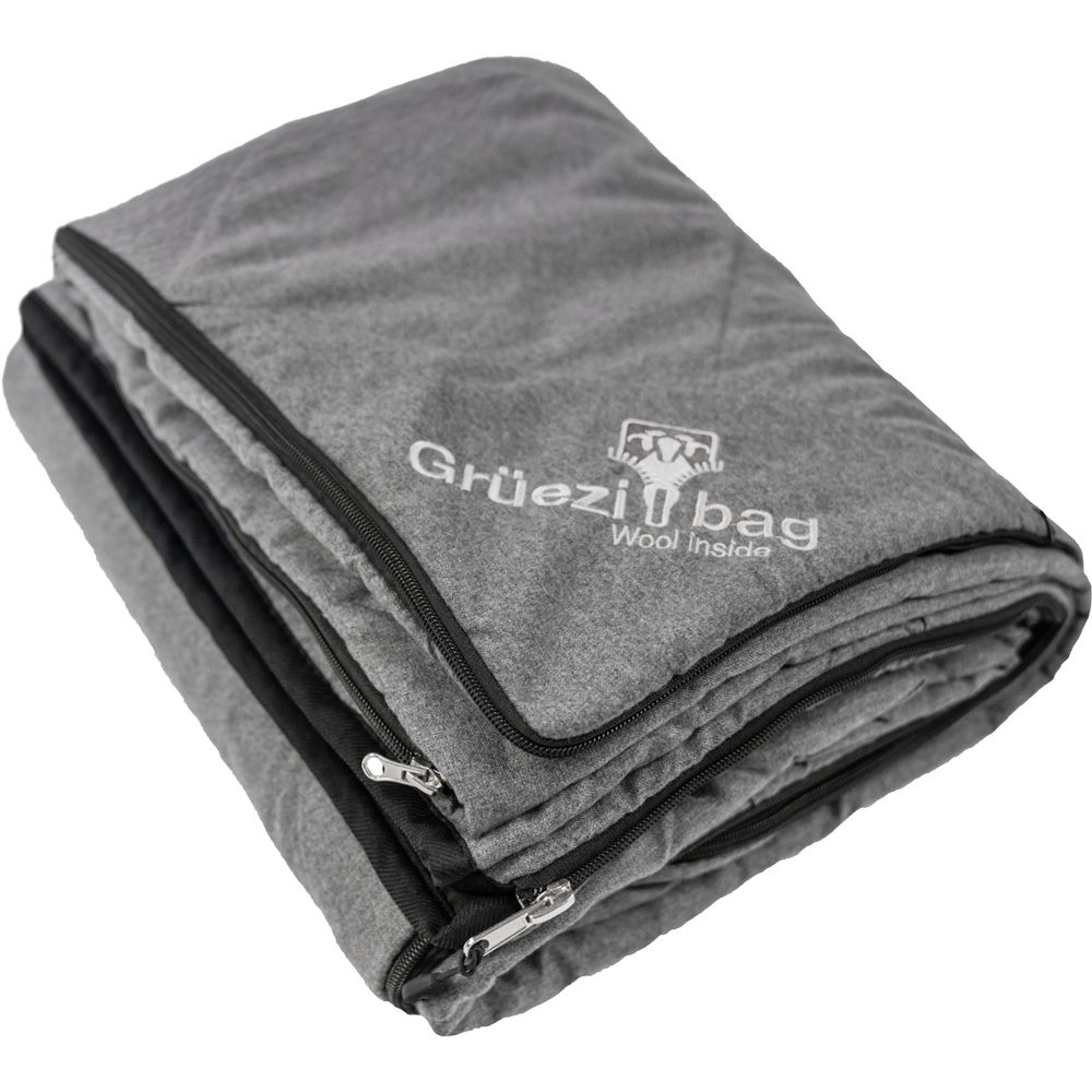 Grüezi Bag Wellhealth Wolldecke grey melange
