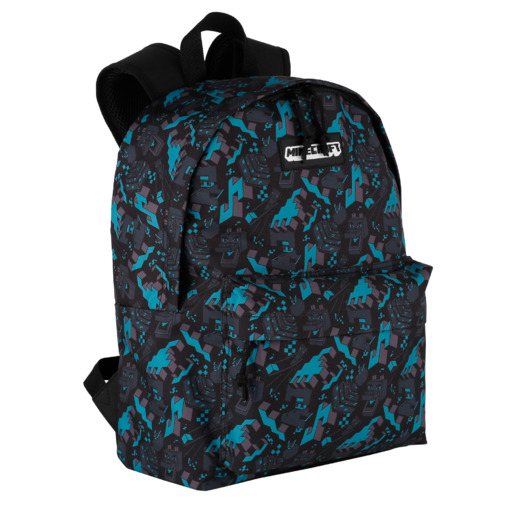 Mochila escolar Minecraft Greeny Americana adaptável para carro