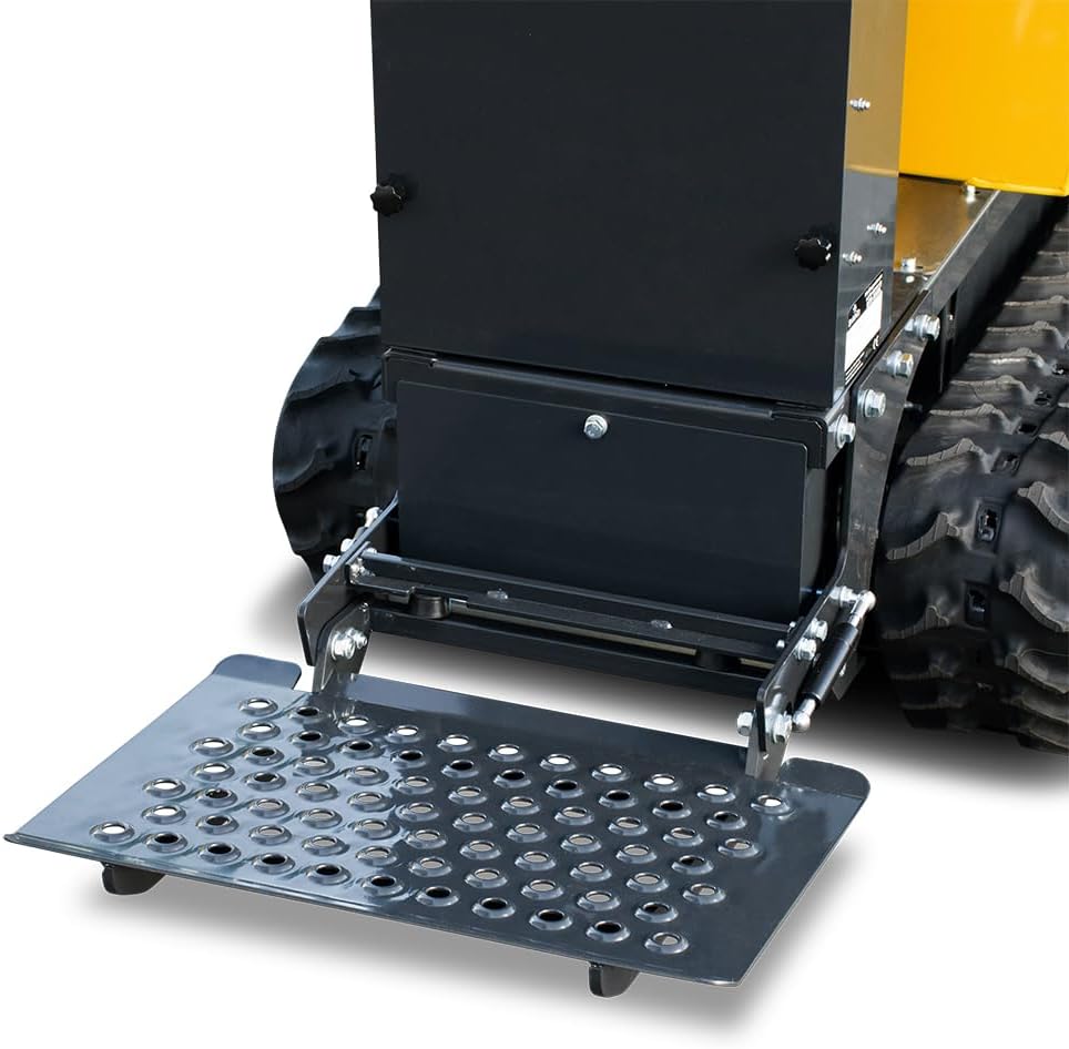 BAMATO Mini Raupendumper MTR-300RC mit Fernsteuerung | 300kg Zuladung | Steuerbar komplett über Fernbedienung | Elektroantrieb | 750W Motorleistung | Hydraulisch Kippfunktion | Minidumper