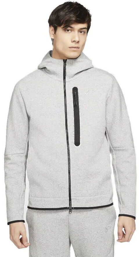 Nike Sportswear Tech Fleece Haettetroje Grå