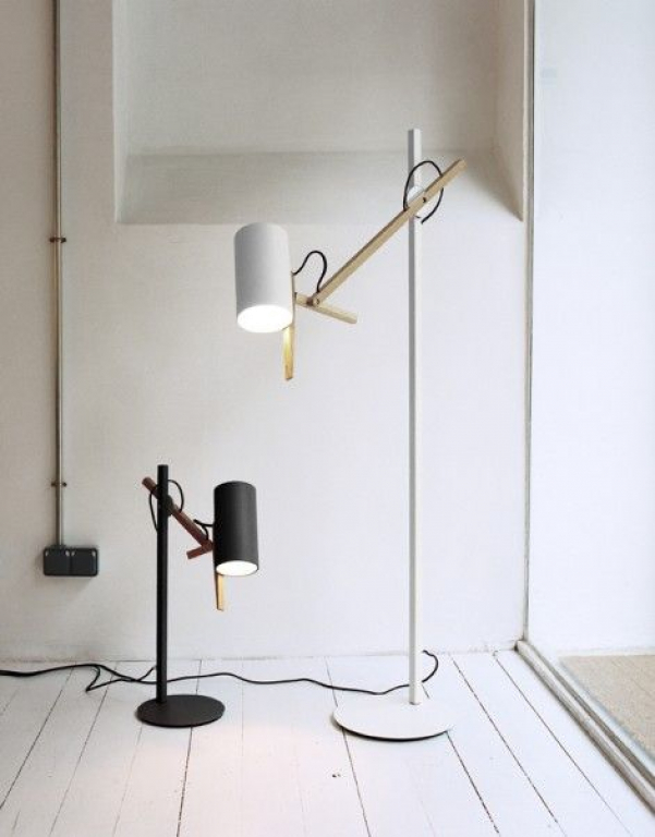Marset Scantling P73 vloerlamp wit