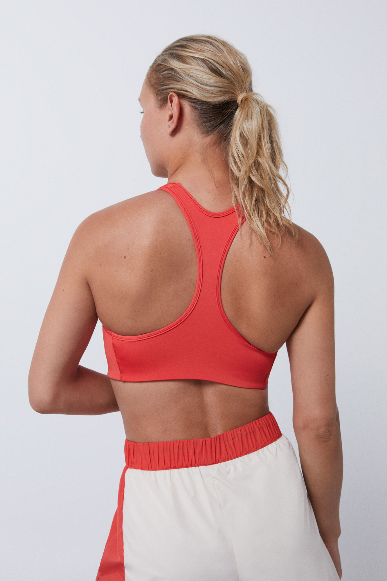 Sutiã esportivo vermelho 4D Stretch