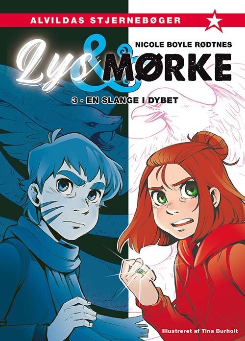 Lys Og Mørke 3: En Slange I Dybet - Nicole Boyle Rødtnes - Bog