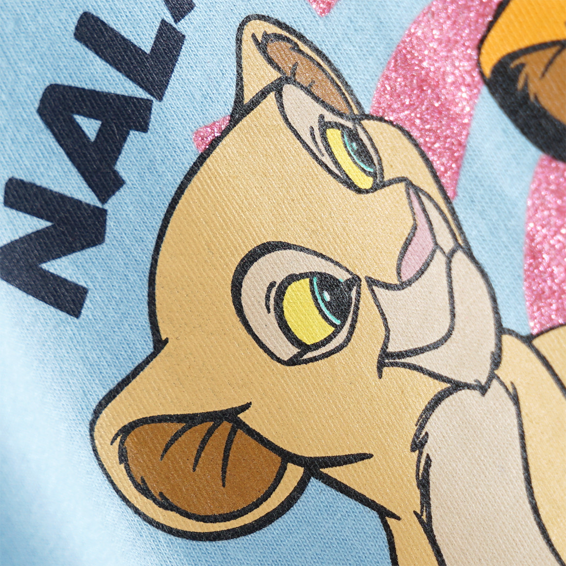 Topolino Der König der Löwen Langarmshirt mit Simba hellblau