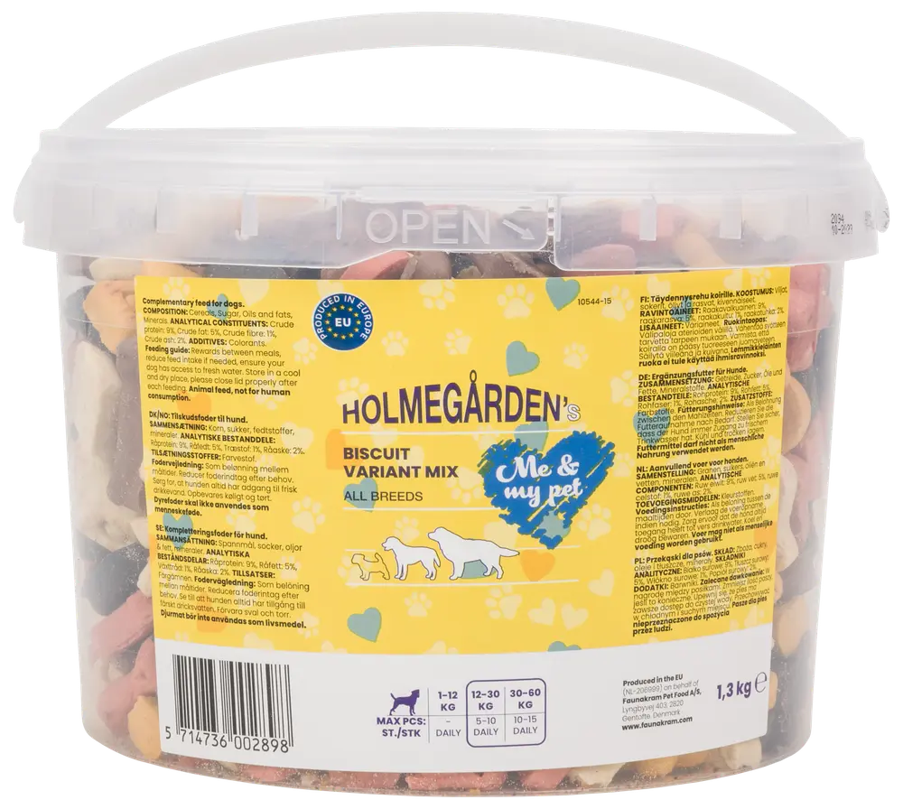 Holmegården's Hundekiks mix 1,3 kg