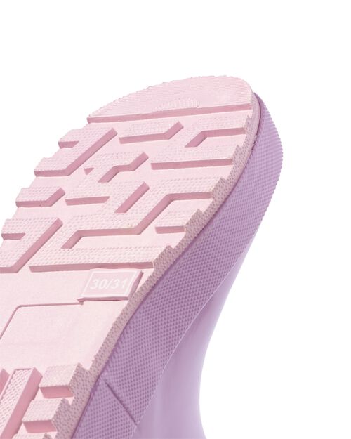 bottes de pluie enfant caoutchouc violet clair violet
