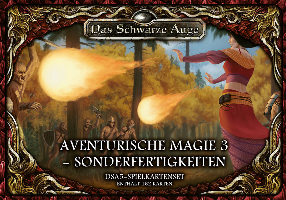 Das Schwarze Auge, Zubehör - Das Schwarze Auge, DSA5-Spielkartenset Aventurische Magie 3 - Sonderfertigkeiten