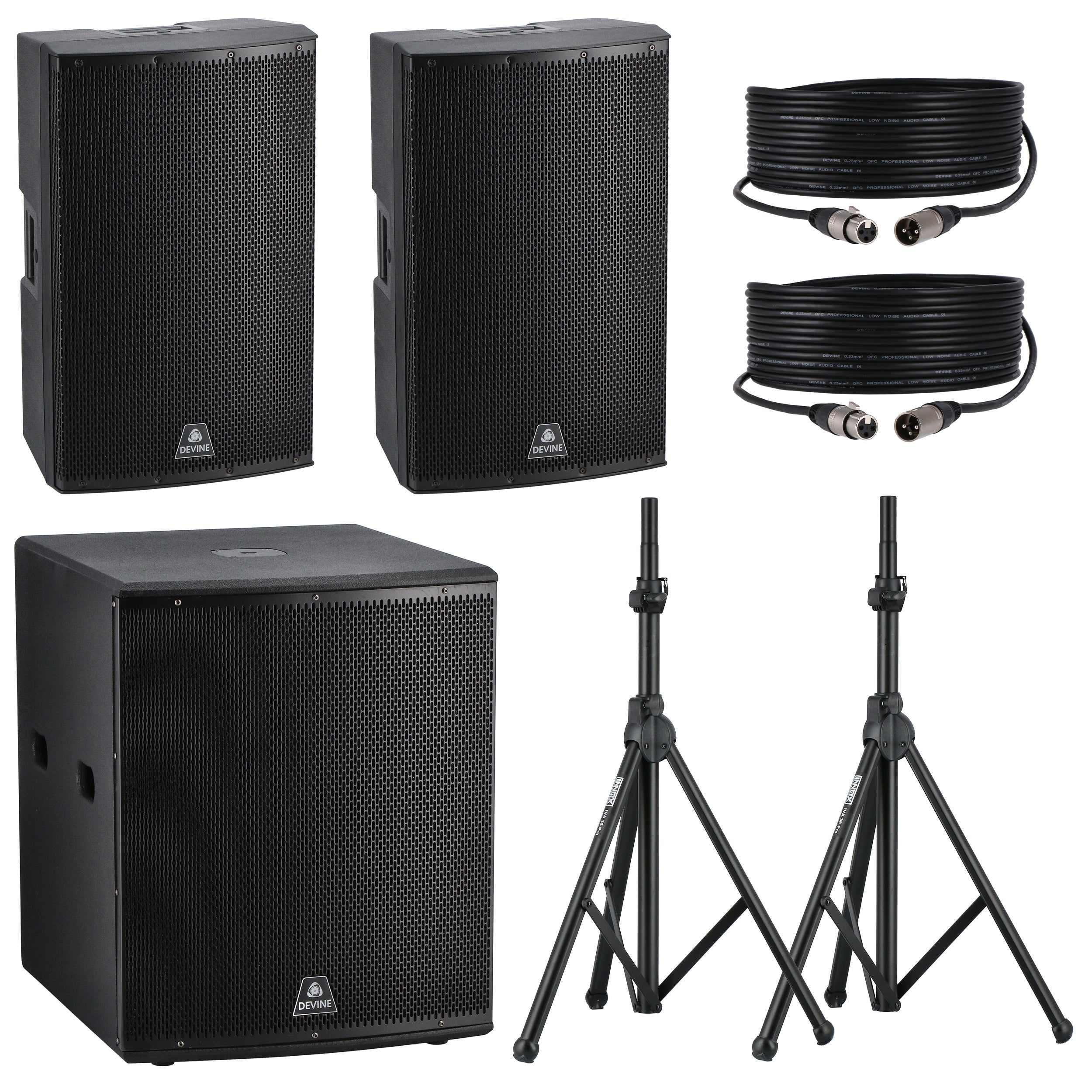 Devine Onyx 15A (2x) + 18SA set