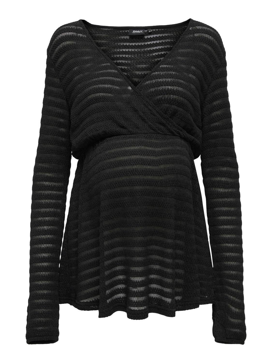 OLMELICIA Top Black