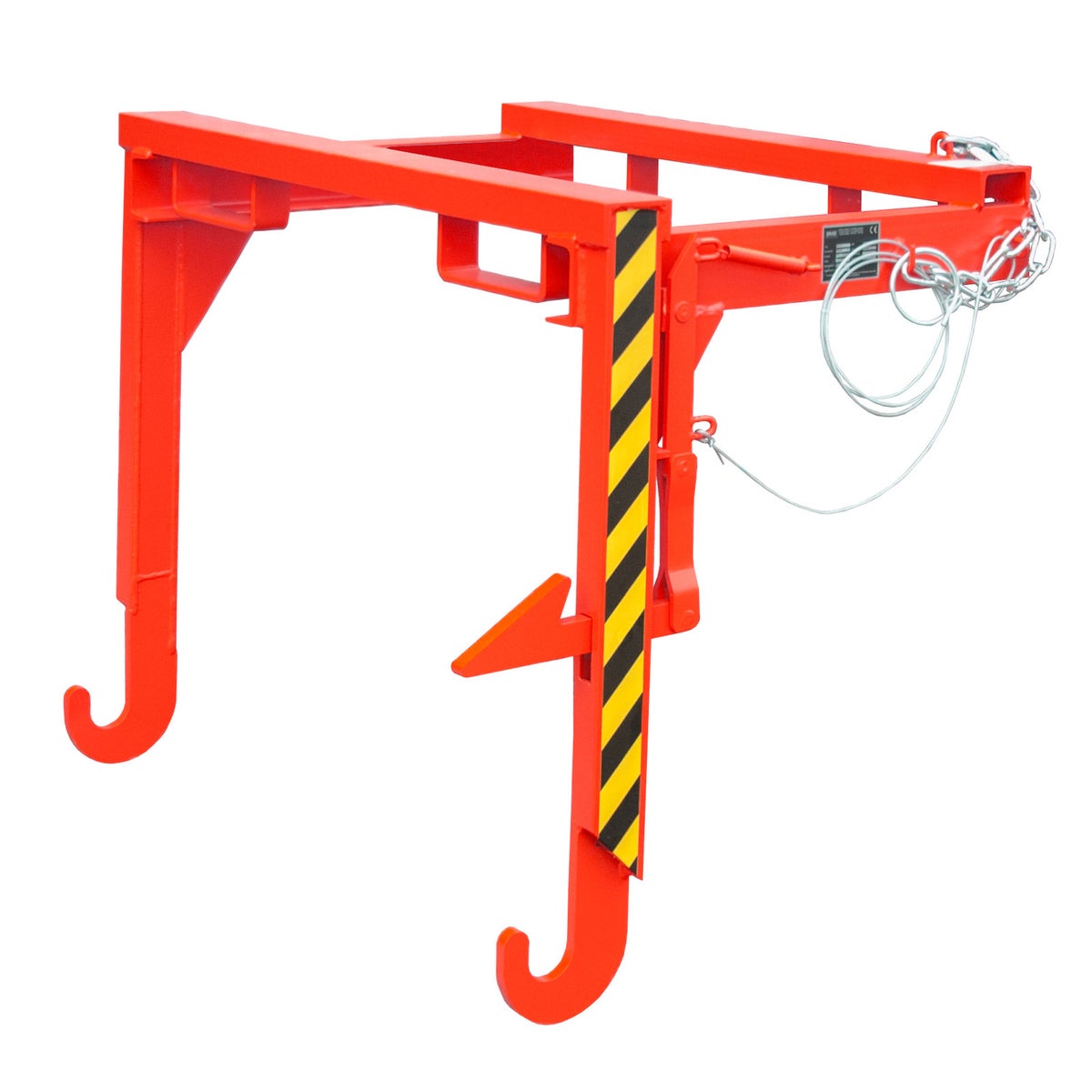 Bauer traverse voor stapelaar kiepwagen BST 30, geschilderd, vuurrood