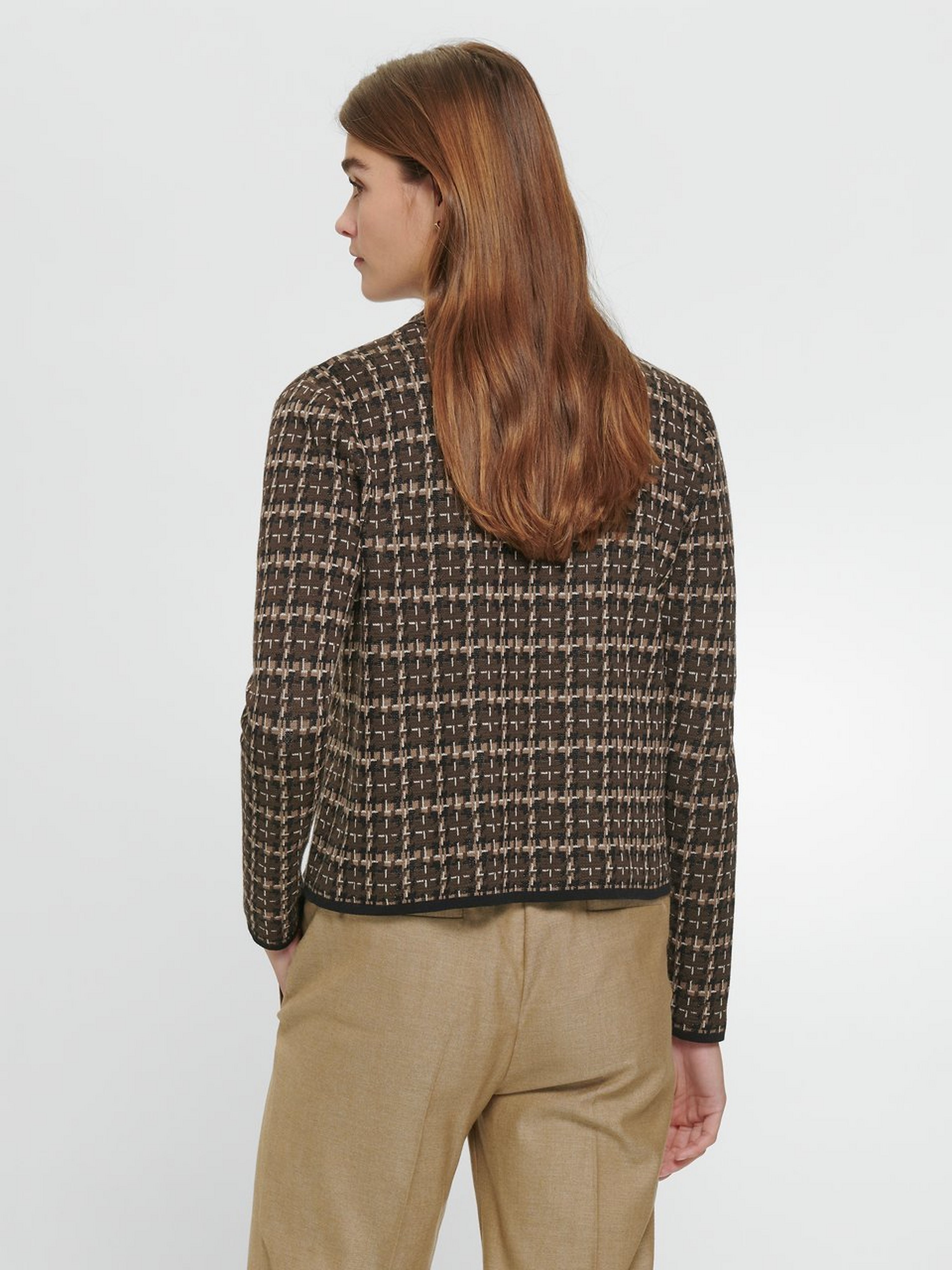 Strickjacke aus 100% Baumwolle Supima
