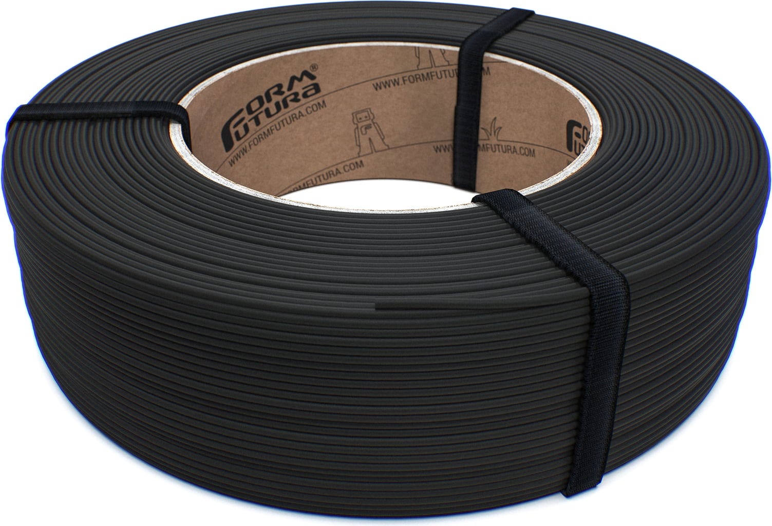 FormFutura  EasyFil ePLA ReFill Matt Black, 1,75 mm / 1000 g    ePLA Filament ohne Spule in Matt Black