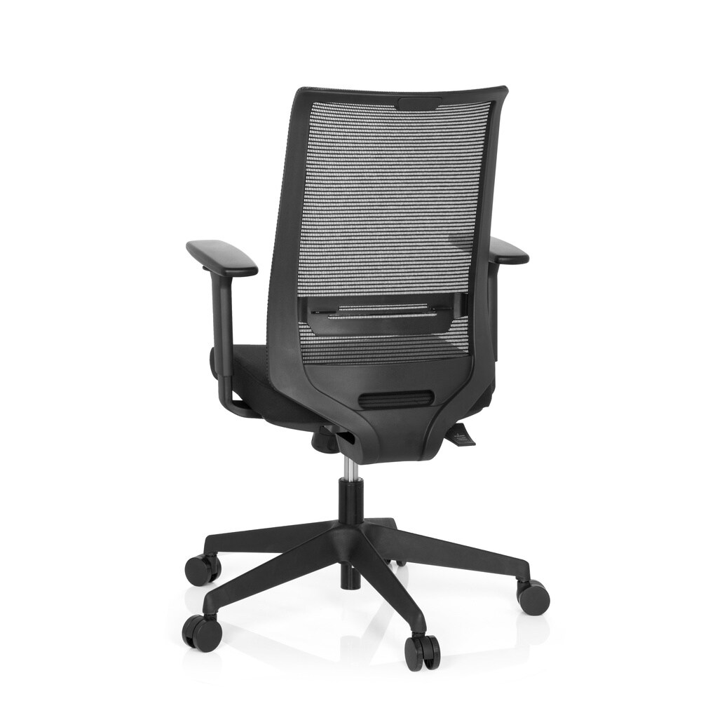 Profi Bürostuhl CONISTON Stoff/Netzstoff mit Armlehnen hjh OFFICE