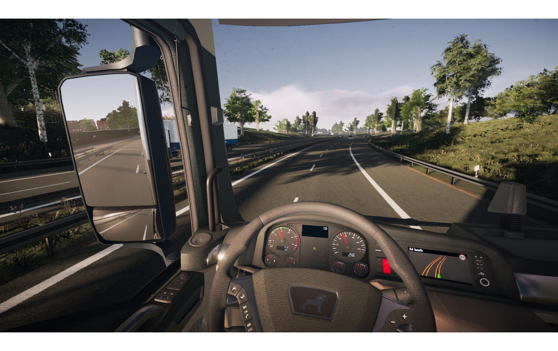 On the RoadTruck-Simulator Spiel für die PlayStation 5