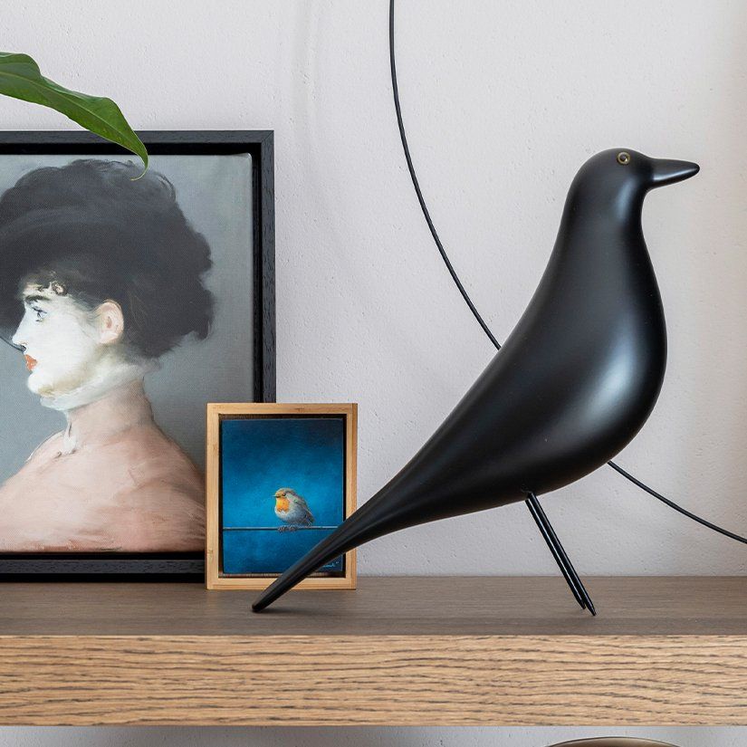 Vitra Eames House Bird Zwart