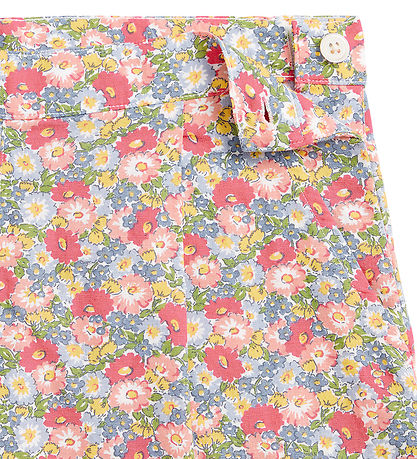 Polo Ralph Lauren Shorts - Leinen - Mehrfarbig m. Blumen