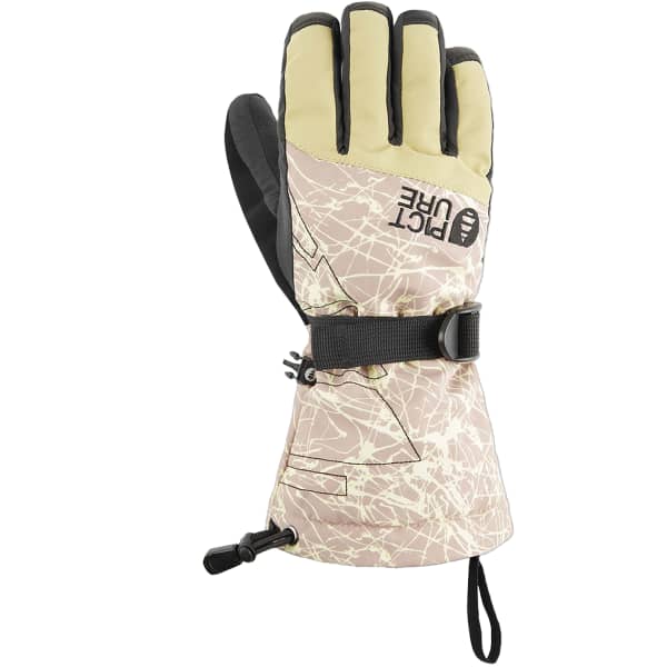 Gant de ski PICTURE TESTY GLOVES JR TEXTURY PRINT