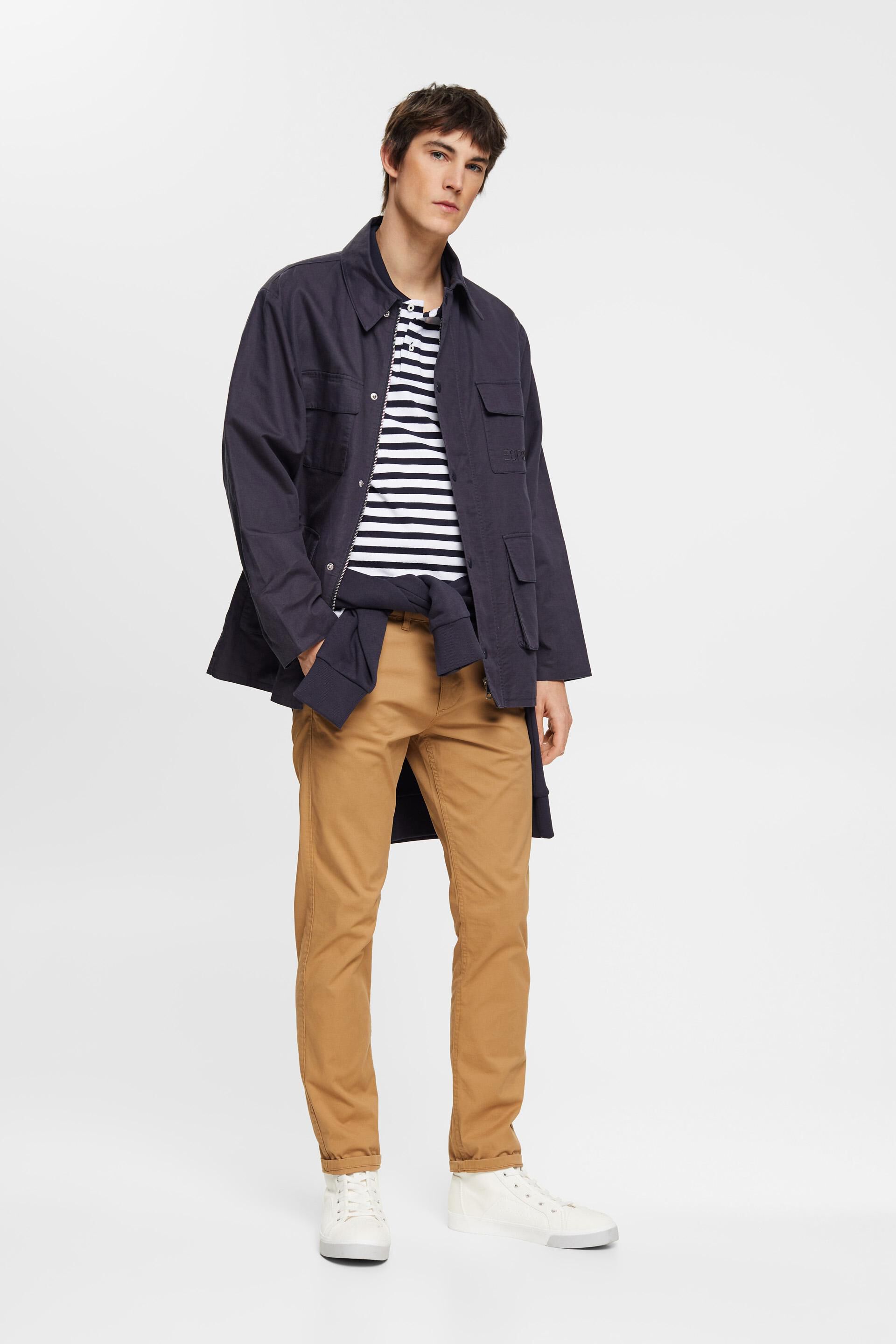 Polo rayé coupe Slim Fit