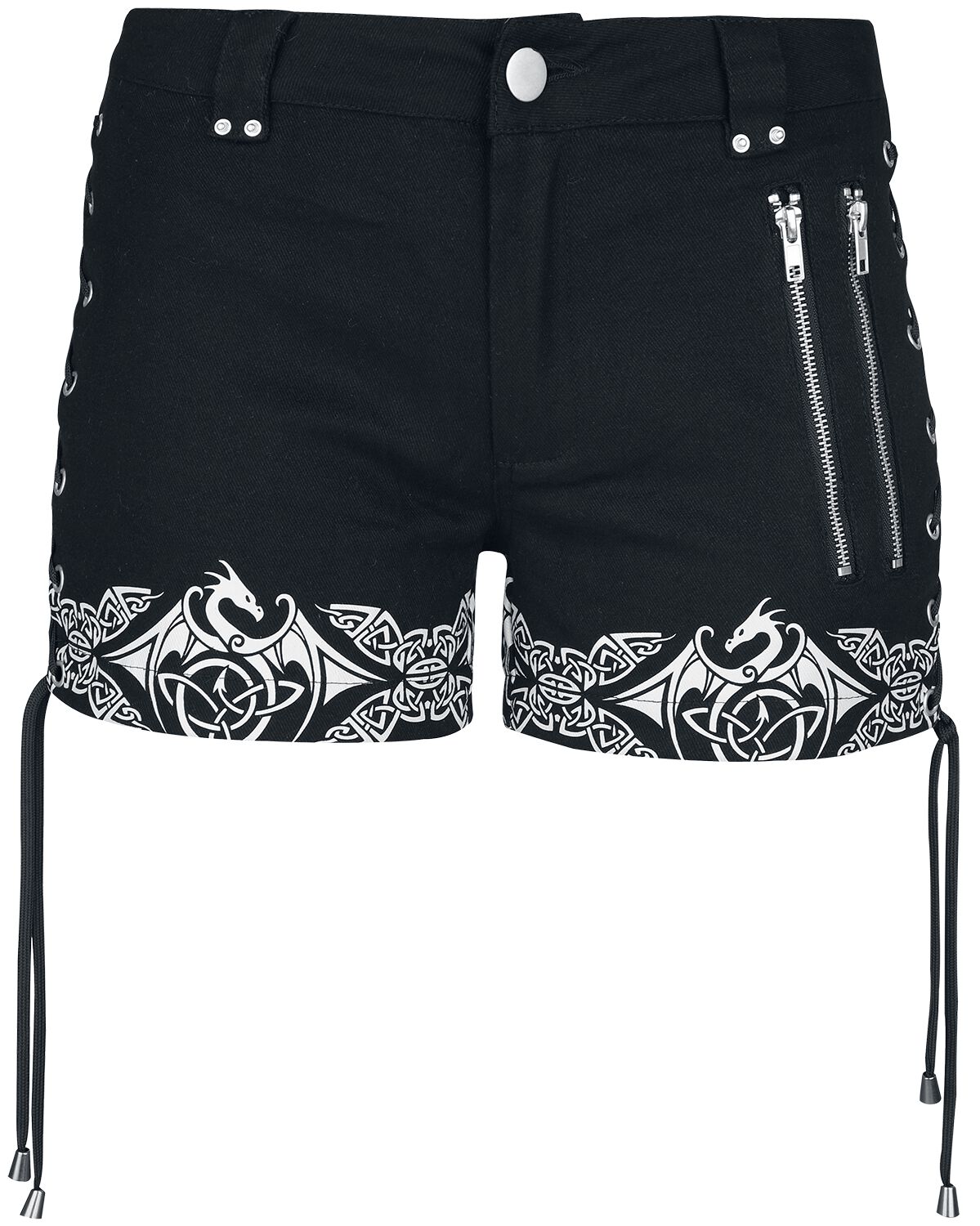 Gothicana X Anne Stokes - Short | Gothicana by EMP Short