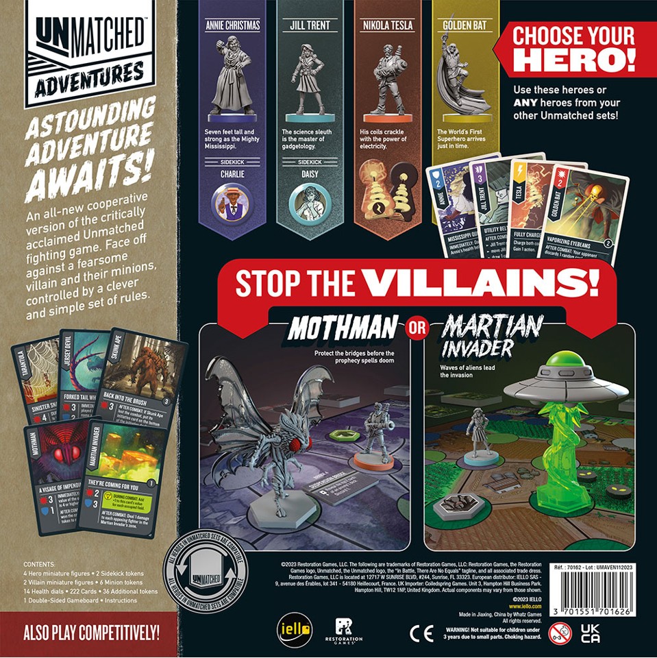 Unmatched Adventures - Tales to Amaze (EN)