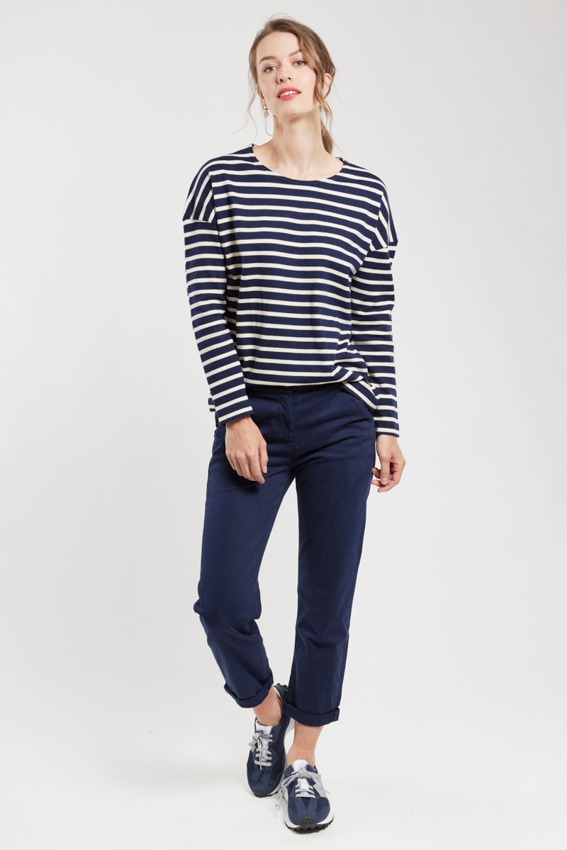 Pantalon chino - coton