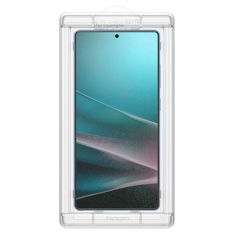 Samsung Galaxy S25 Ultra EliteShield EZ Fit HD TPU Folie Case Friendly   Montagerahmen (AFL09083)
