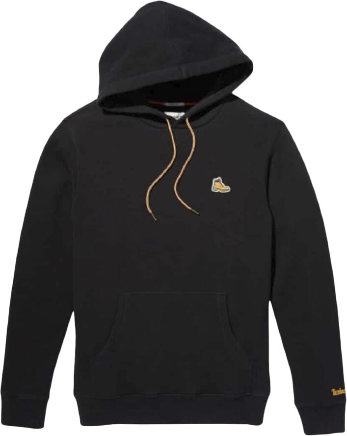 TIMBERLAND boots logo hoodie Black