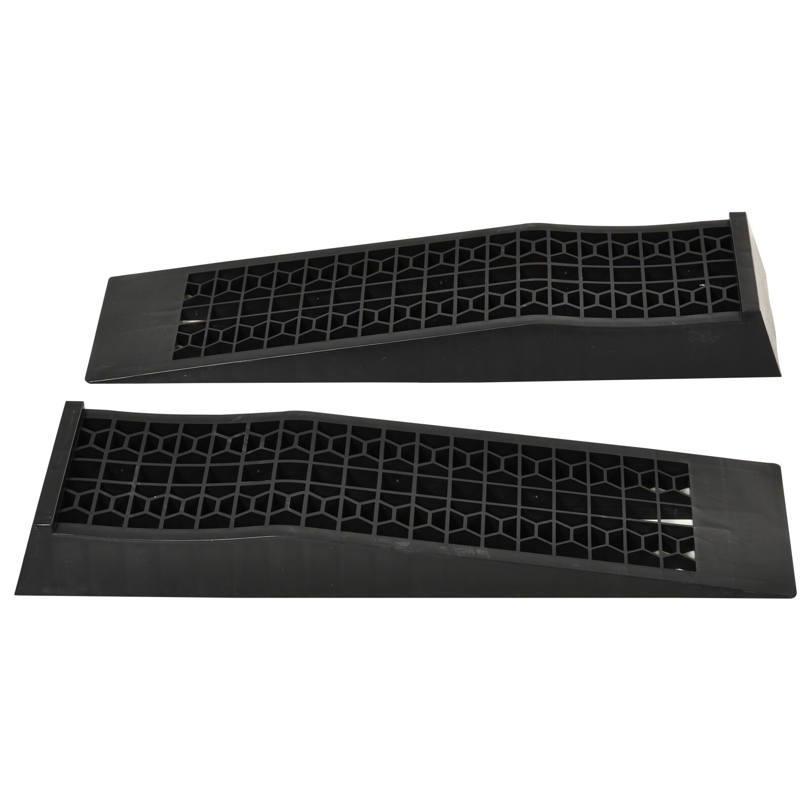 HOMCOM Auffahrrampe rutschfest schwarz 70 x 20 x 8 cm (LxBxH)