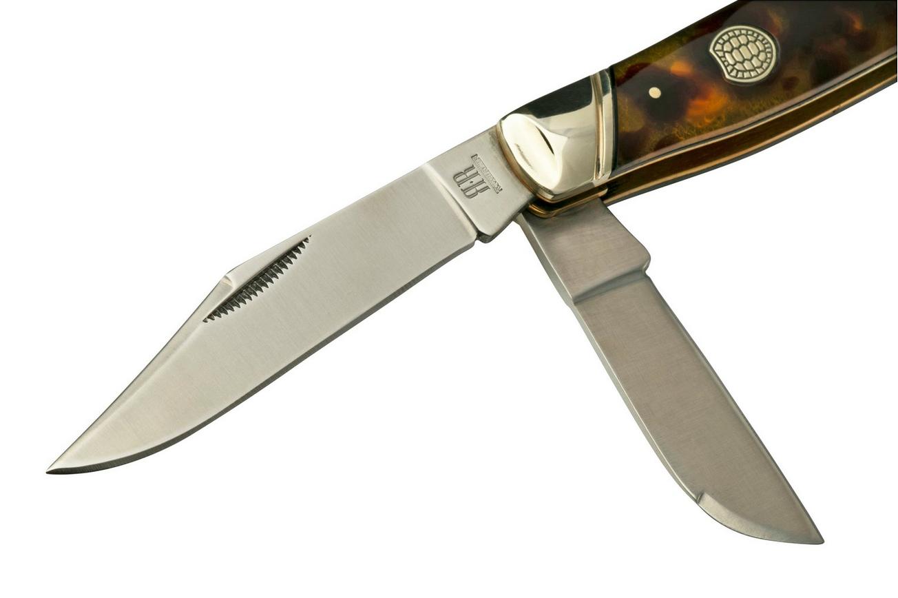 Rough Ryder Imitation Tortoise Stockman, RR2439 zakmes