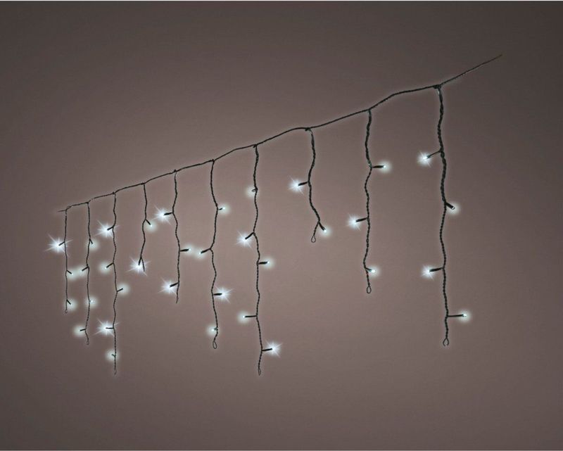 Lumineo Ijspegelverlichting - 490 led lampjes - helder wit - 20 m- buiten - 8 functies