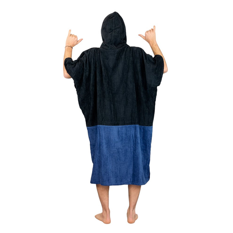 Poncho all-in v flash noir navy