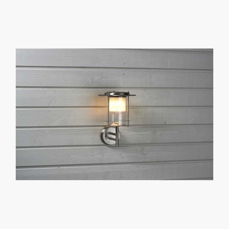 Solcellelampe, vendt oppover