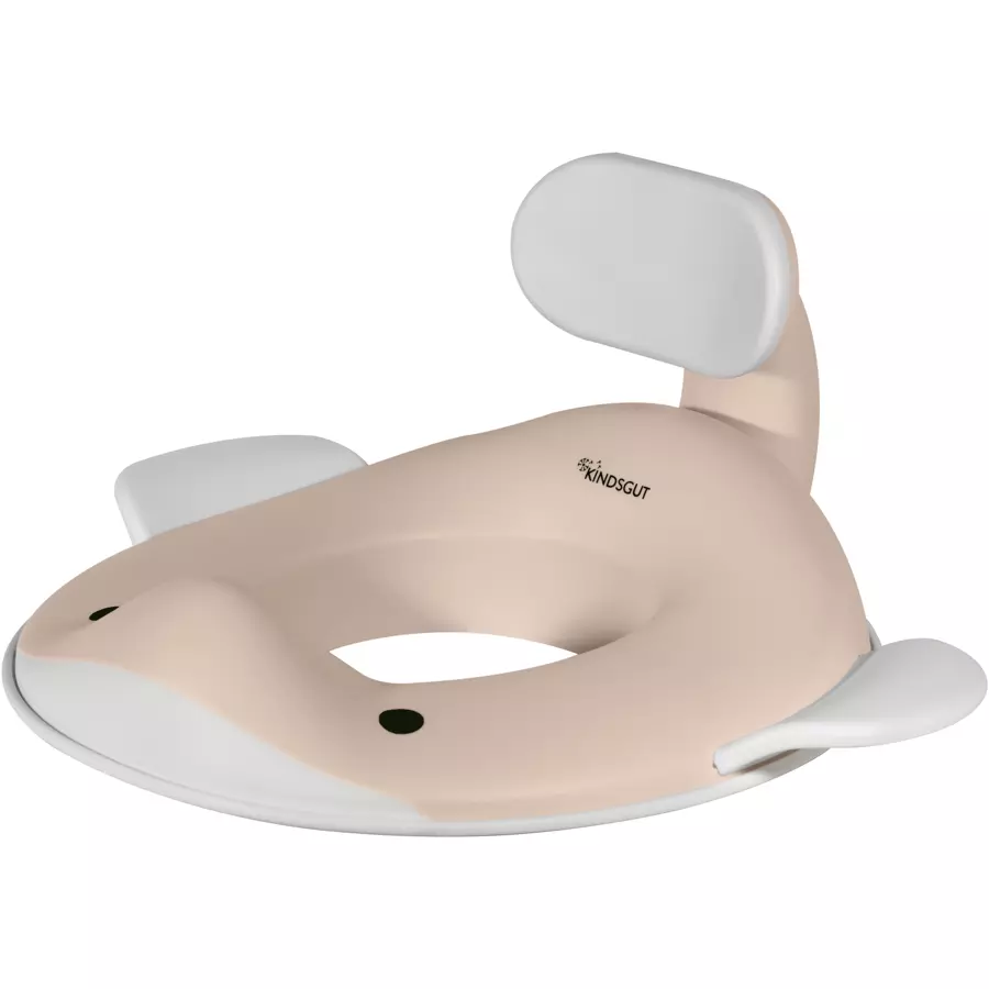 KINDSGUT Toilettenaufsatz Wal sand