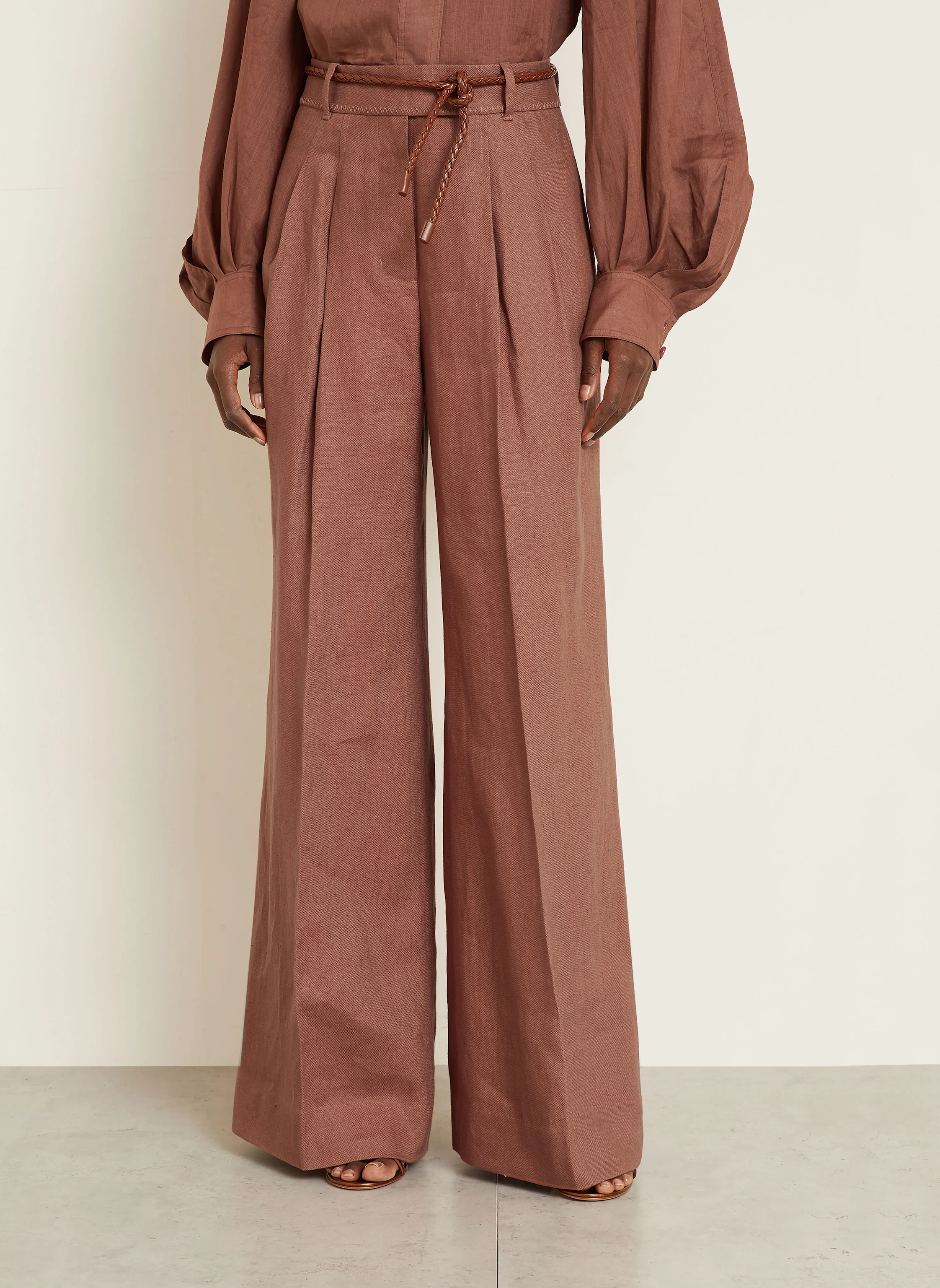 ZIMMERMANN Marlenehose ILLUMINATE aus Leinen