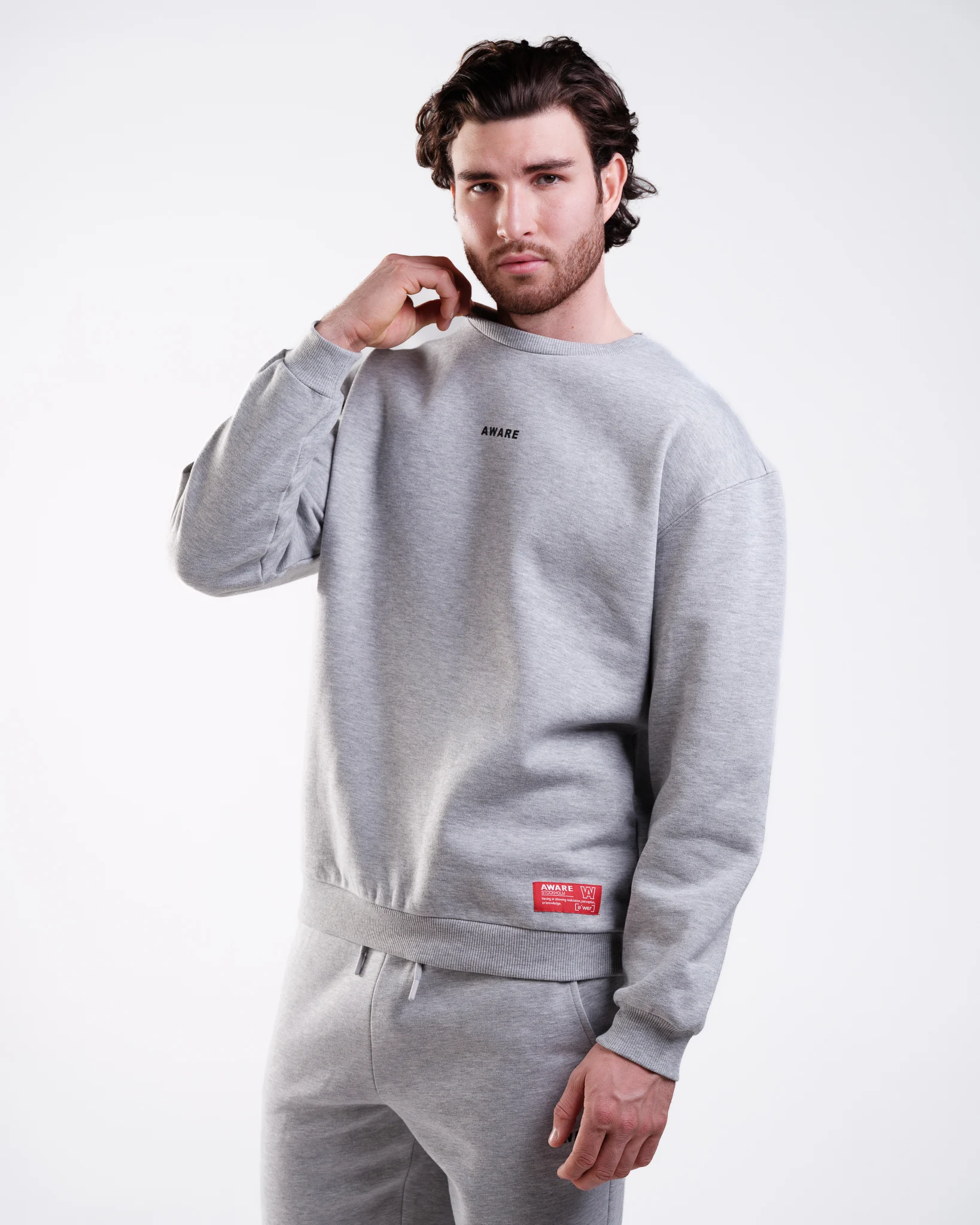 AWARE Crewneck Grey Melange
