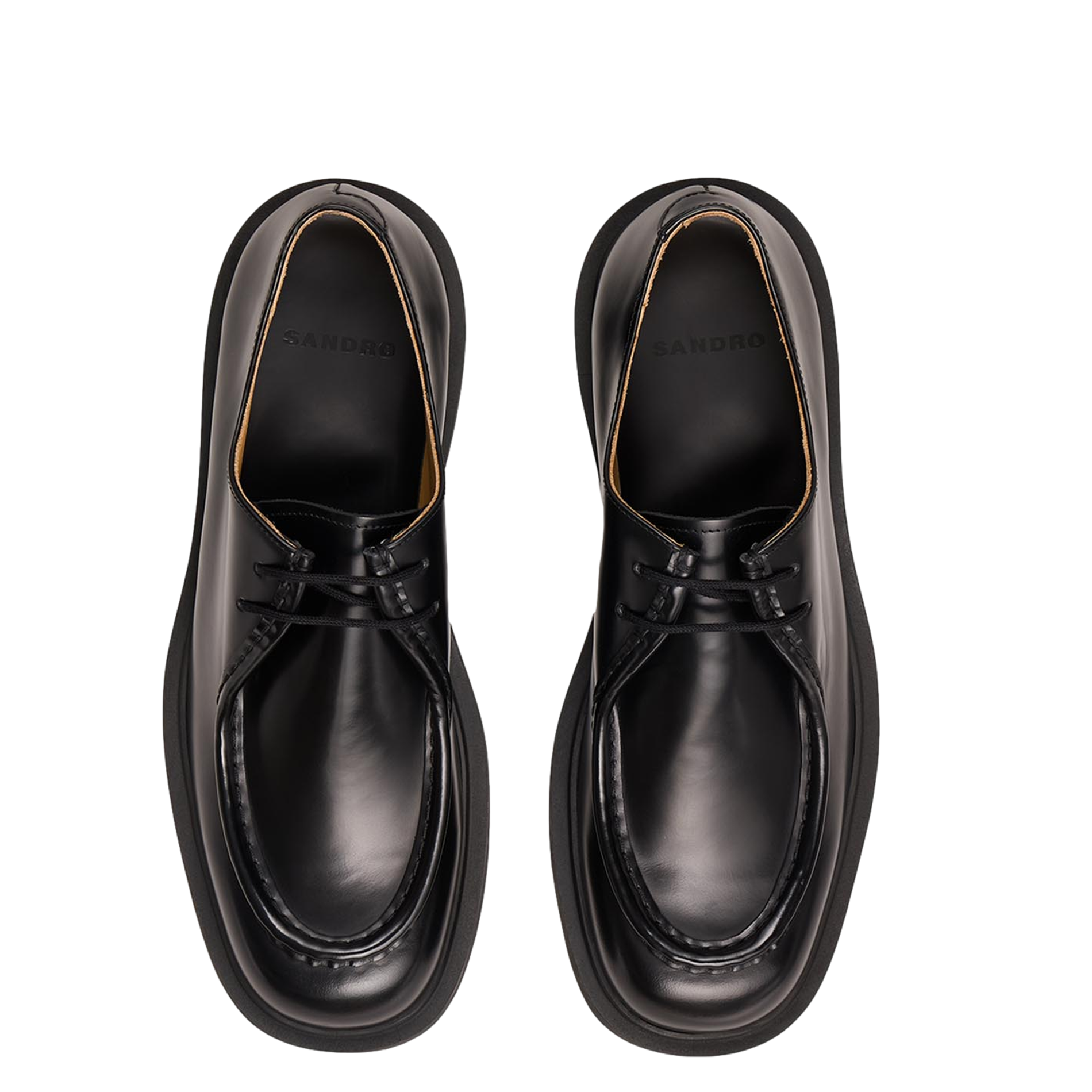 Derbies en cuir | Noir
