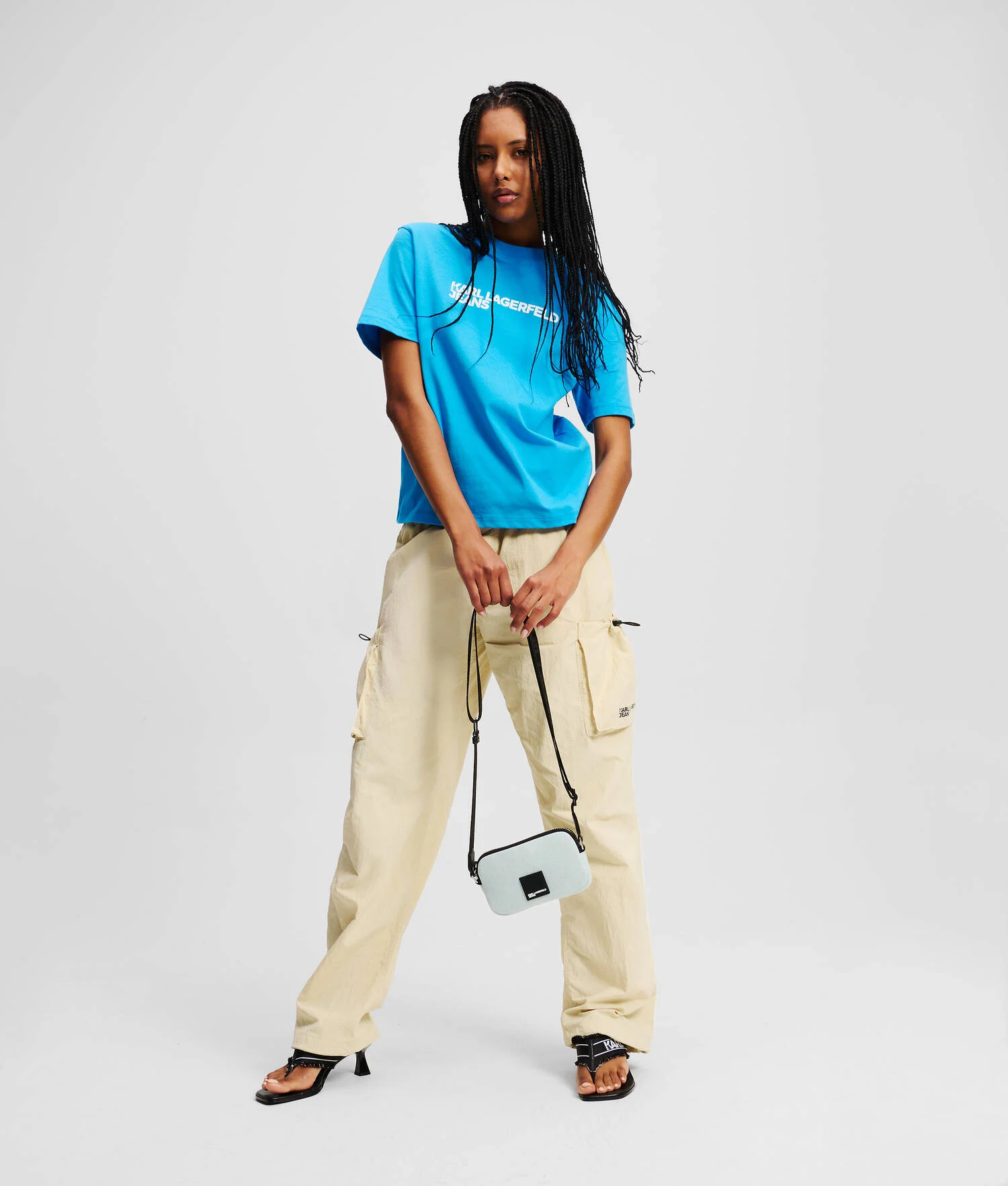 PANTALON CARGO - Frêne de bois