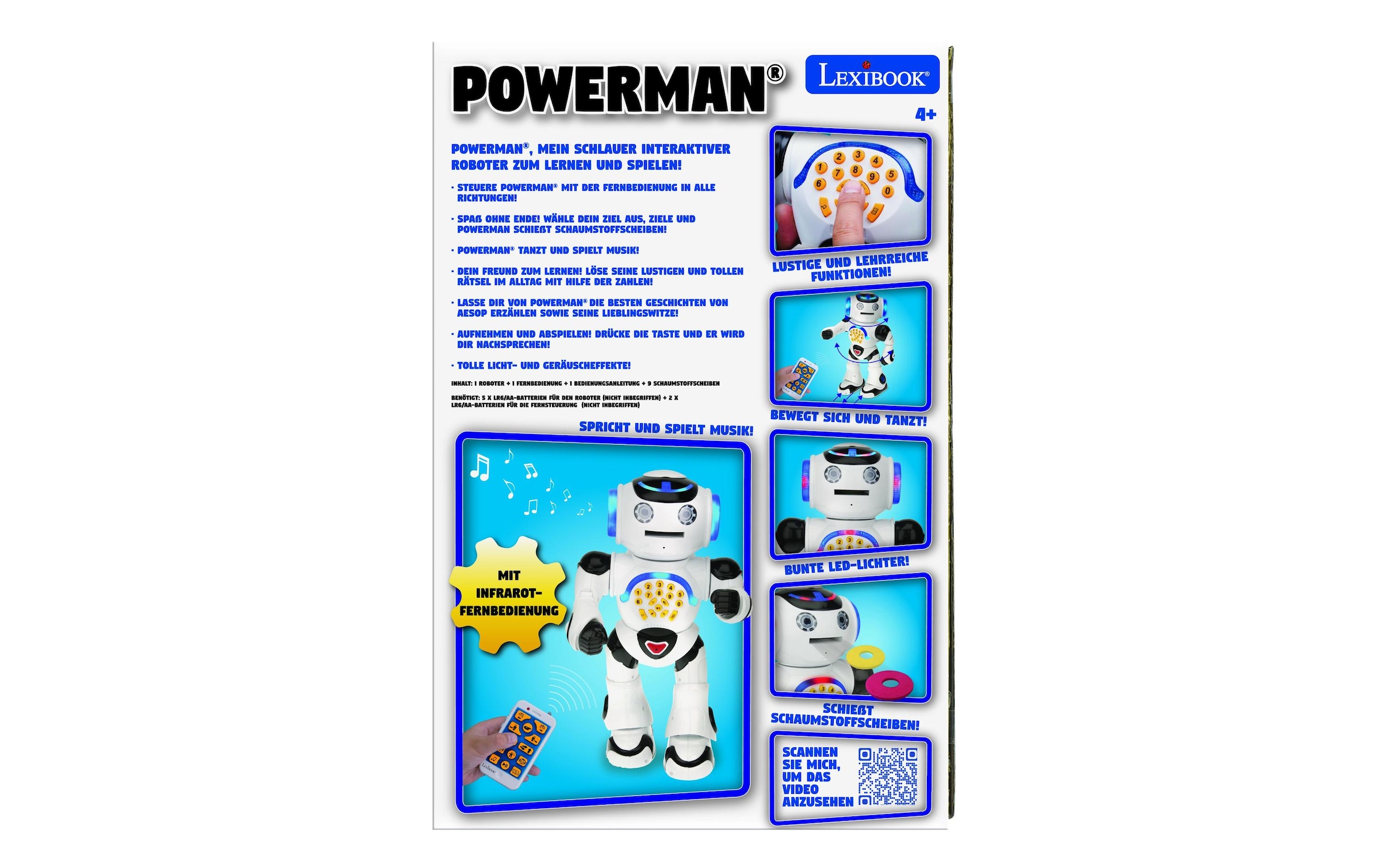 Lexibook® Lernspielzeug »Powerman -DE-«
