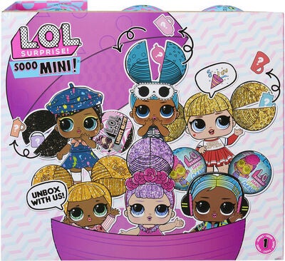 L.O.L. Surprise! Sooo Mini! Minidukke PDQ Blandet